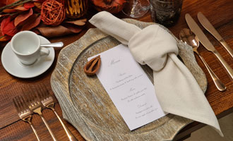 TABLE NAPKINS & TABLE RUNNERS