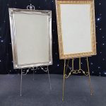 Gold & Silver Easels