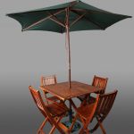 Wooden Patio Set