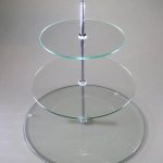 Glass 3 Tier Cake Stand