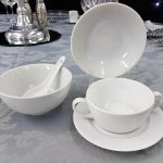 Rice Bowl, Dessert Bowl with Soup Bowl & Under Plate