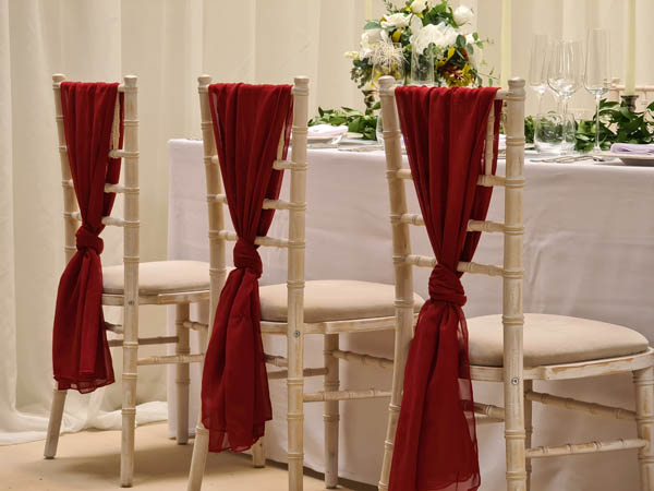 Garnet Chair Drapes