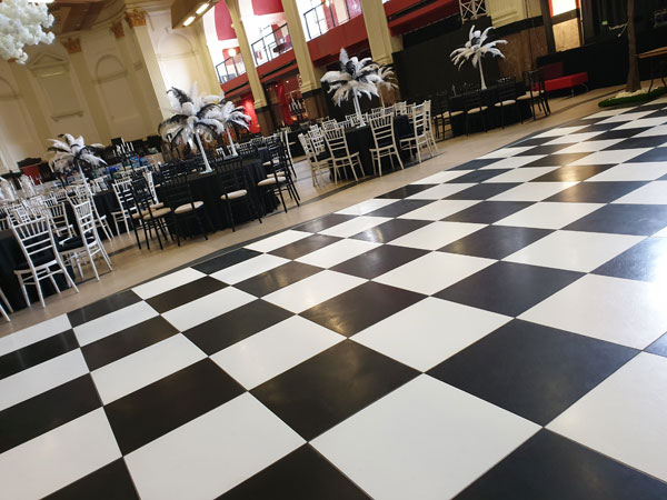 Black & White Dance Floor