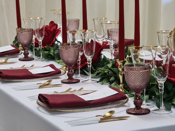 Burgundy Goblet Burgundy Goblet