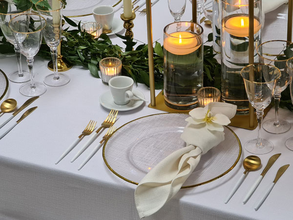Gold White Handled MW Gold White Handled MW